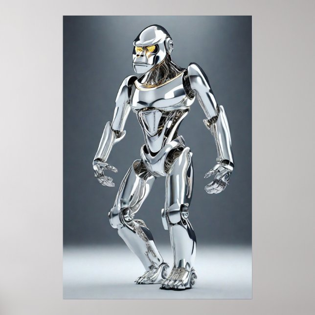 Strong-as-Steel Ape Poster v2 (Vorne)