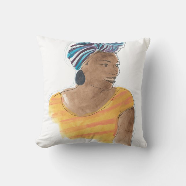 Strong & Beautiful Kissen (Vorderseite)