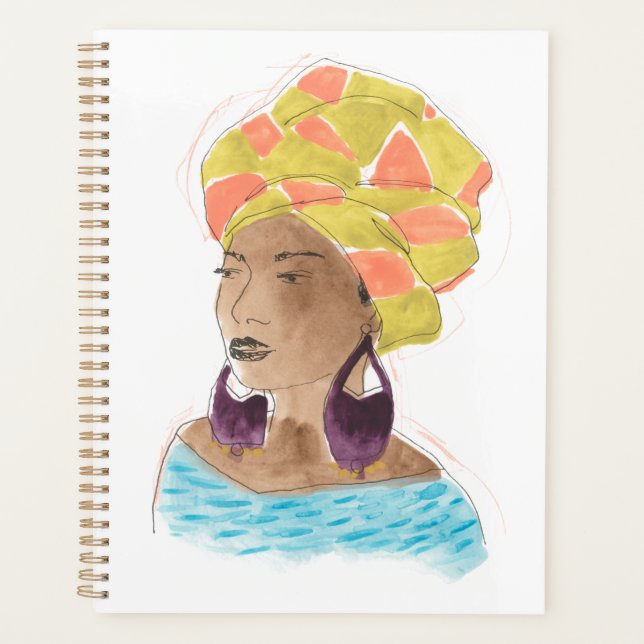 Strong & Beautiful Lady Planer (Vorderseite)