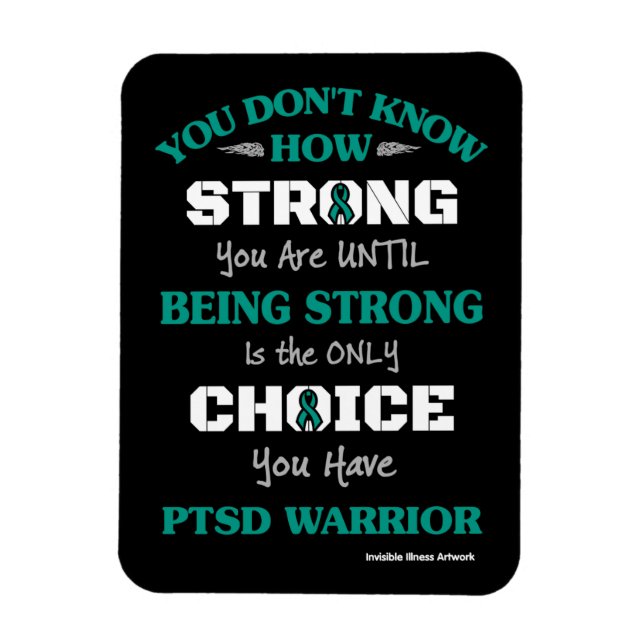 Strong/Choice 2...PTSD Magnet (Vertikal)