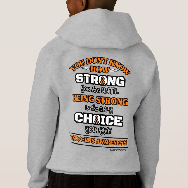 Strong/Choice 2...RSD/CRPS Hoodie (Rückseite)