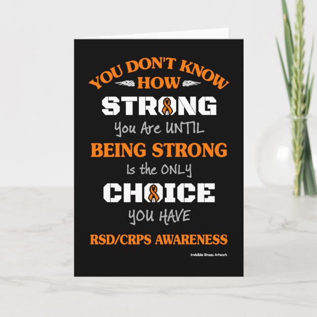 Strong/Choice 2...RSD/CRPS Karte (Vorderseite)