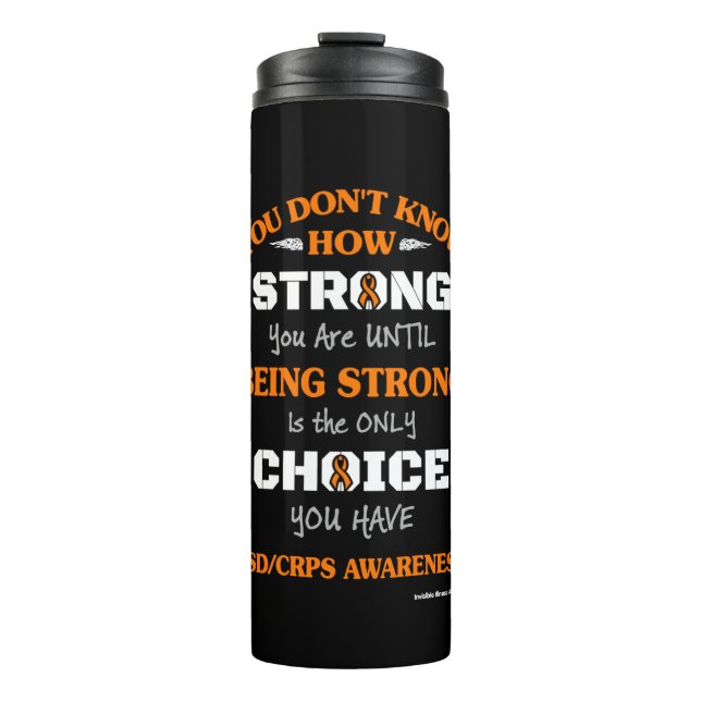 Strong/Choice 2...RSD/CRPS Thermosbecher (Vorderseite)