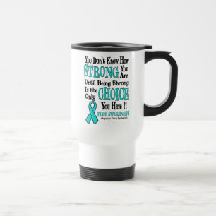 Strong/Choice...PCOS Reisebecher