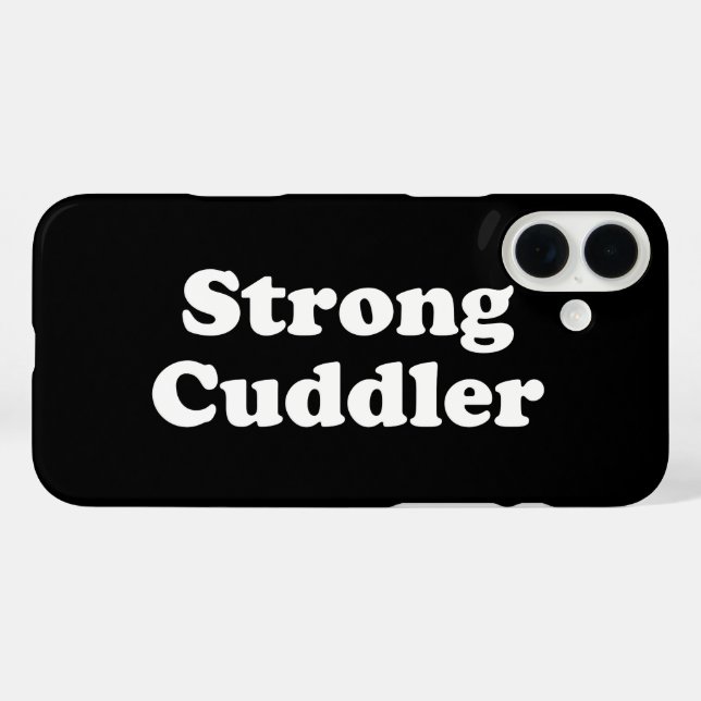 Strong Cuddler iPhone 16 Plus Hülle (Rückseite (Horizontal))