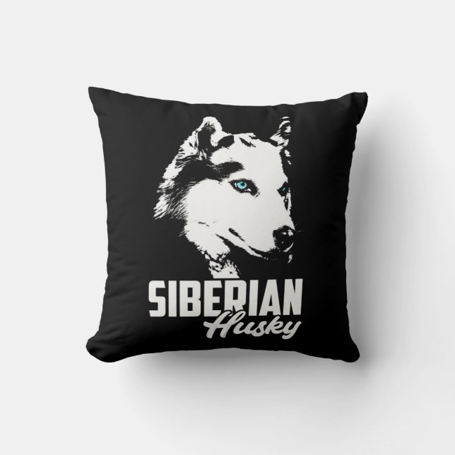 Strong Husky Siberian Kissen (Vorderseite)