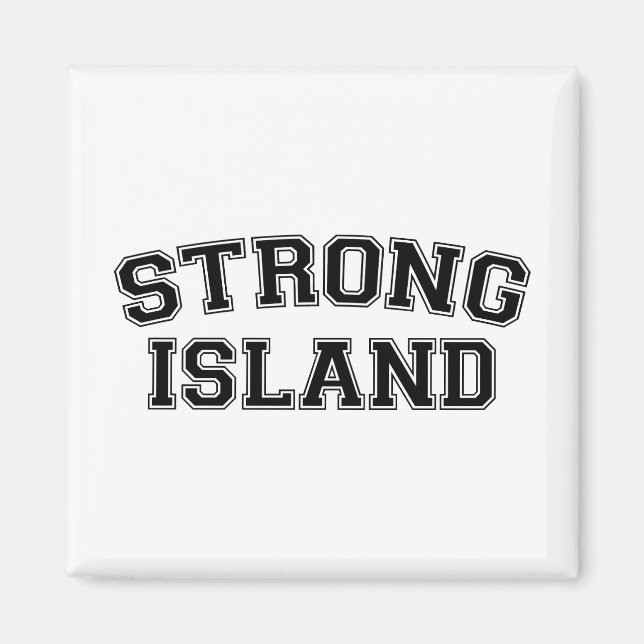 Strong Island, NYC, USA Magnet (Vorne)