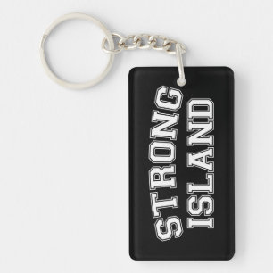 Strong Island, NYC, USA Schlüsselanhänger