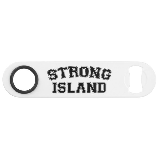 Strong Island, NYC, USA Speedflaschenöffner (Vorderseite (Horizontal))