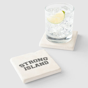 Strong Island, NYC, USA Steinuntersetzer