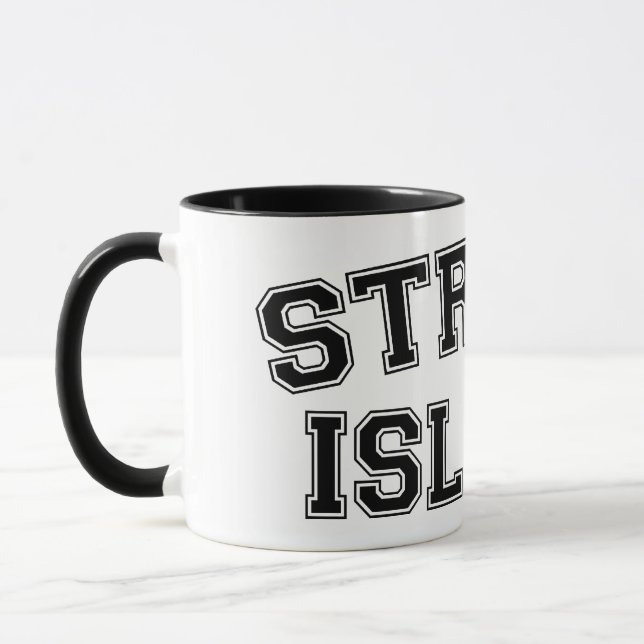 Strong Island, NYC, USA Tasse (Links)