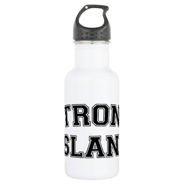 Strong Island, NYC, USA Trinkflasche (Vorderseite)