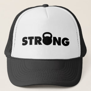 STRONG - Kettlebell Workout Motivierend Truckerkappe