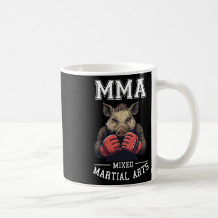 Strong Mixed Martial Arts Wild Boar - Thai Boxing Kaffeetasse