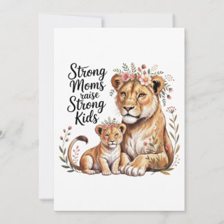 Strong Moms Raise Strong Kids Einladung