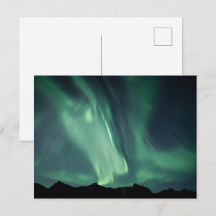 Strong Northern Lights Postkarte