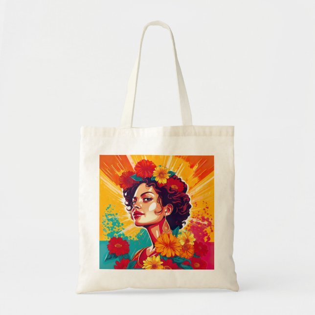 Strong & Proud, mexikanisch-amerikanische Tasche (Vorne)