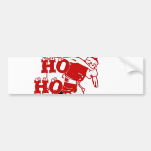 Strong Santa Ho Ho Ho Collection Autoaufkleber