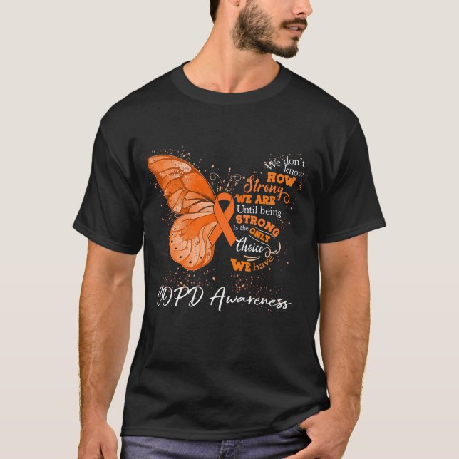 Strong we are to be COPD AWARENESS T-Shirt (Vorderseite)