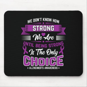 Strong zu sein ist die einzige Wahl für Heimerheim Mousepad