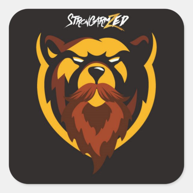 Strongarm Zed Twitch Sticker (Vorderseite)