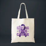 Stronger Than Cancer Tote Bag | Cancer Awareness P Tragetasche<br><div class="desc">Stronger Than Cancer Tote Bag | Cancer Awareness Purple Ribbon Bag | Inspirational Support Gift Carry strength and inspiration wherever you go with this **Stronger Than Cancer Tote Bag**. Designed to honor cancer fighters, survivors, and supporters, this meaningful tote features a powerful message alongside the iconic purple awareness ribbon —...</div>