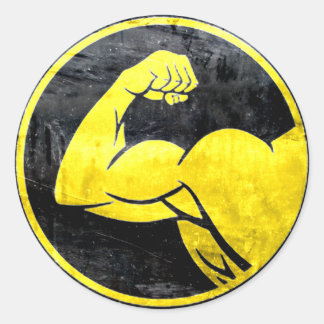 StrongHands ステッカー オリジナル Runder Aufkleber
