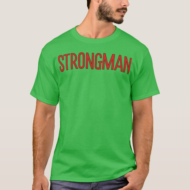 Strongman 70s boy T-Shirt (Vorderseite)