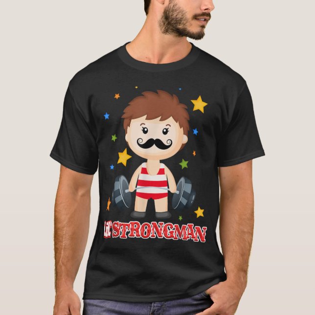 Strongman Boys - Circus - Kids Strongman Costume T-Shirt (Vorderseite)