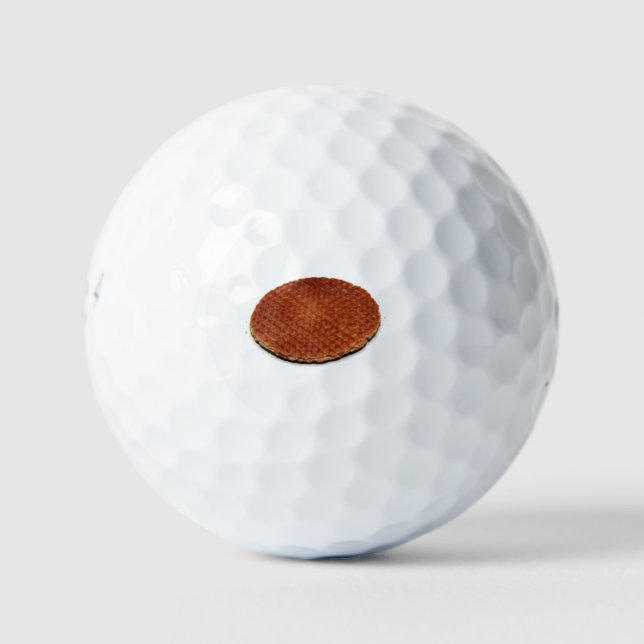 Stroopwafel Golfball (Vorderseite)