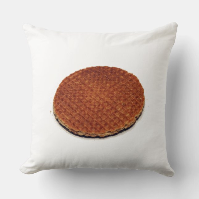 Stroopwafel Kissen (Vorderseite)