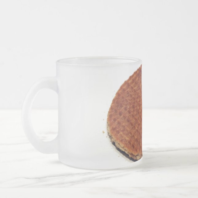Stroopwafel Mattglastasse (Links)