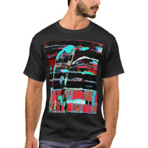 Structural Interference – Abstract Art Graphic Tee