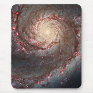 Strudelgalaxie Mousepad