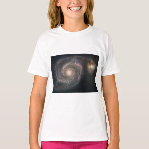 Strudelgalaxie (Raum) (Universum) (Messier 51A) T-Shirt