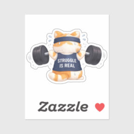Struggle is Real Aufkleber