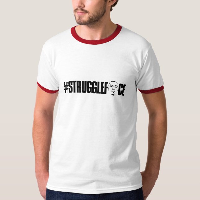 Struggleface Kante-T-Shirt T-Shirt (Vorderseite)