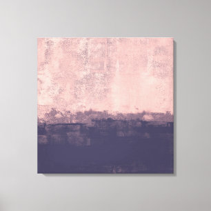 Struktur Art Style Pink Navy Abstrakt Leinwanddruck