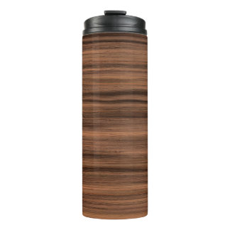 Struktur aus Textholz Thermosbecher