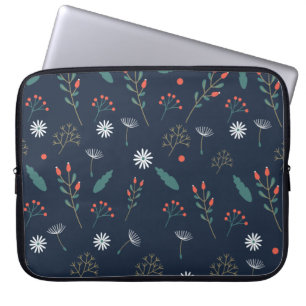 Struktur der Blume Laptopschutzhülle