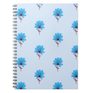 Struktur der Blume Notizblock