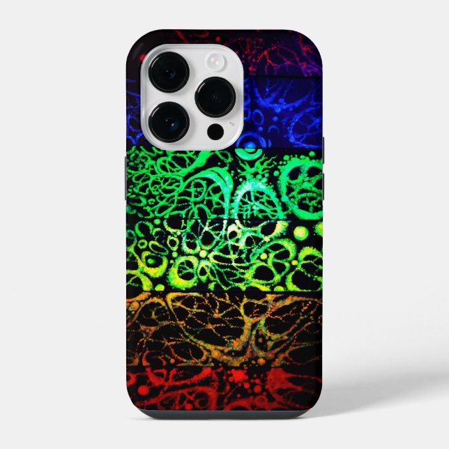 Struktur des Universums  iPhone 14 Pro Hülle (Rückseite)