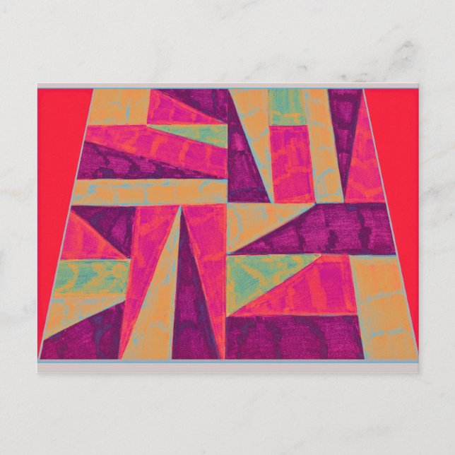 Struktur Postkarte (Vorderseite)