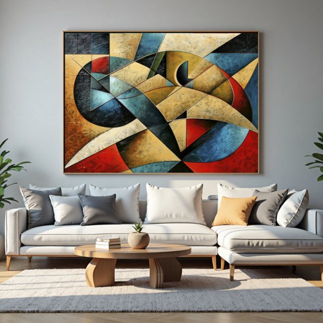 Strukturierte geometrische Kunst Poster (Von Creator hochgeladen)