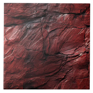 Strukturierte rote Felsen Fliese