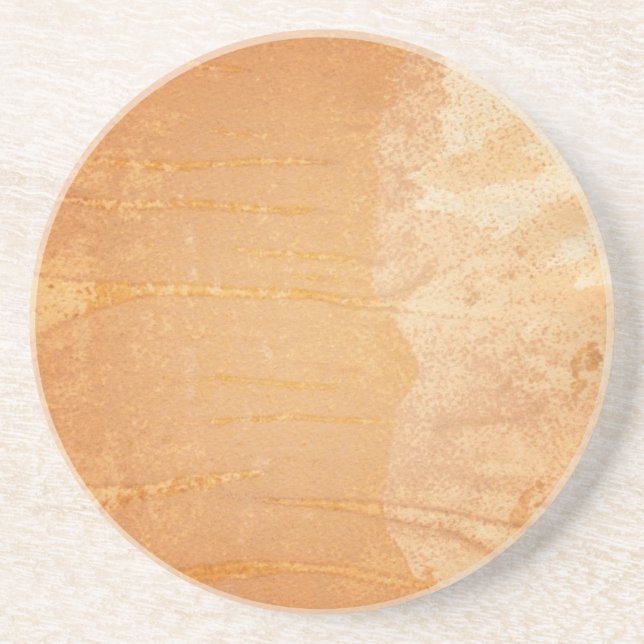 Strukturierter Hintergrund Sandstein Untersetzer (Vorne)