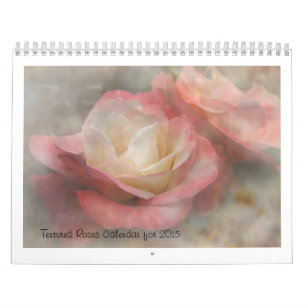 Strukturierter Rosen-Kalender für 2015 Kalender