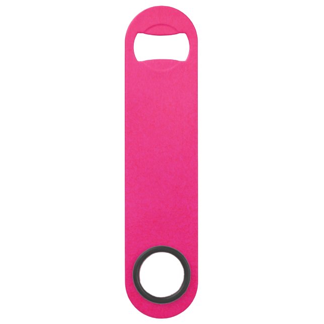Strukturiertes Pink Speedflaschenöffner (Rückseite)