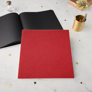 Strukturiertes rotes Gästebuch mit schwarzen Seite