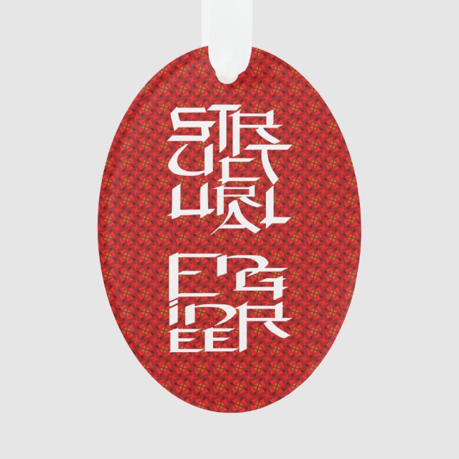 Strukturingenieur Ornament (Vorderseite)